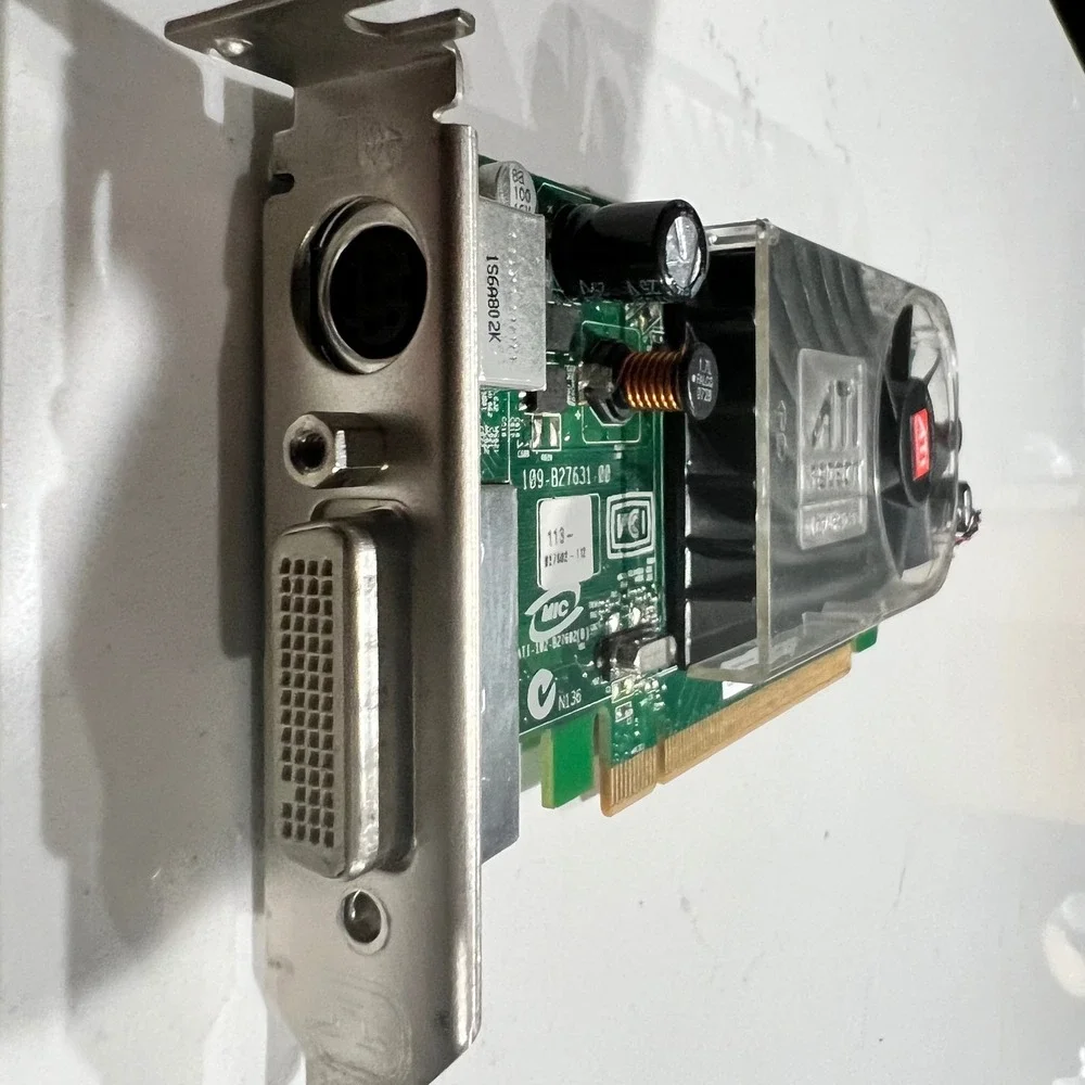 ATI Radeon B276 Graphics Card 109-B27631-00 PCIe DVI S-Video Video Card